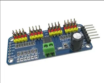 10pcs/veľa 16 Kanálov 12-bit PWM/Servo Ovládač-I2C rozhranie PCA9685 modul pre arduino alebo Raspberry pi štít modul servo štít