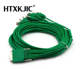 CAB-HD8-PT 68pin 8 x RJ45 Kábel konektory 3m 10 ft 8-port EIA-232 Async pre HWIC-16A HWIC-8A Sieťového Smerovača switche Kábel