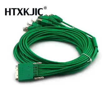 CAB-HD8-PT 68pin 8 x RJ45 Kábel konektory 3m 10 ft 8-port EIA-232 Async pre HWIC-16A HWIC-8A Sieťového Smerovača switche Kábel