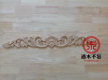 Nezabudnite drevené Dongyang Dreva-Rezbárske Drevo Okno Odtlačkový Obtlačky Európsky Štýl Krb dekorácie centrálne zamykanie kvet b