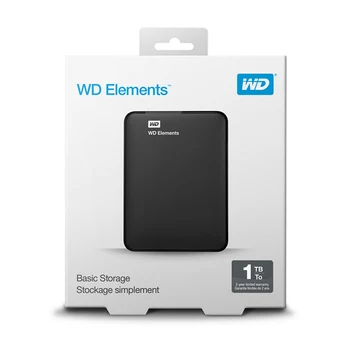 Pevný Disk Western Digital WD Elements Portable WDBUZG0010BBK-WESN 1 TB, 2,5