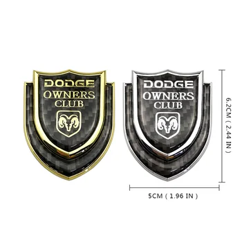 Auto Kovový Štít Telo znak Kotúča, Pre Dodge Ram 1500 2500 Cesty Kaliber Nabíjačku Challenger Nitro Durango Odznak Nálepky