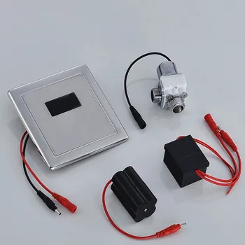 Indukčné snímače Záchod preplachovacieho ventilu,automatické Infračervený Senzor panel,6V elektromagnetický ventil batéria box transformer príslušenstvo,J18062