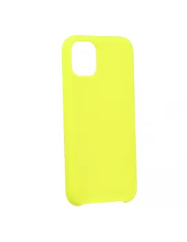 Ultra Mäkké žlté Fluor puzdro pre iPhone 11