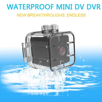 Vodotesné Mini Kamera SQ12 HD Športové Akcie Kamerou na Nočné Videnie Videokamera 1080P DV videokamera Infračervené Auta DVR Kamera Pohybu
