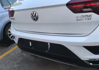 Lapetus Príslušenstvo Vonkajšie Zadné Zadné Dvere Batožinového Priestoru Dverí Pásy Kryt Výbava Pre Volkswagen T-Roc T Roc 2018 2019 2020 Nehrdzavejúcej Ocele