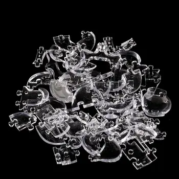 49 kusov NOVÉ 3D Crystal Puzzle DIY Skladačka Montáž Model Darček Hračka Lebky Kostra 3d Puzzle Pre Dospelých, Deti, Vzdelávacie Hračka