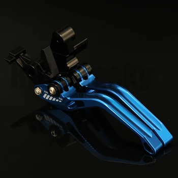 3D design (Kosoštvorec Duté) Modrá CNC Motocykel Nastaviteľná Brzda, Spojka Páky Pre Honda Black Ducha-2016