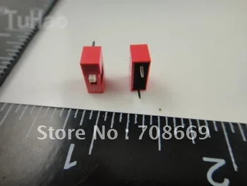 10pcs 1P 1 Pozícia DIP Prepínač 2.54 mm Výšky 2 Rad 2 Pin DIP Prepínač