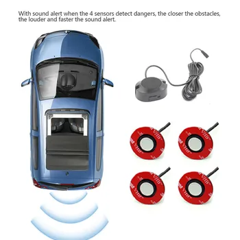 Univerzálny Auto cúvanie parkovanie bezdrôtový senzor Na Alfa Romeo 147 156 159 166 Mito Porsche Cayenne Macan 911 Fiat Punto 500