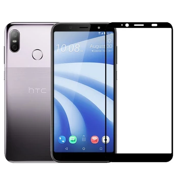 75 Ks/Veľa 2.5 D Premium Tvrdeného Skla pre HTC U12 života Plné Pokrytie Screen Protector Ochranná Fólia pre HTC U12 život