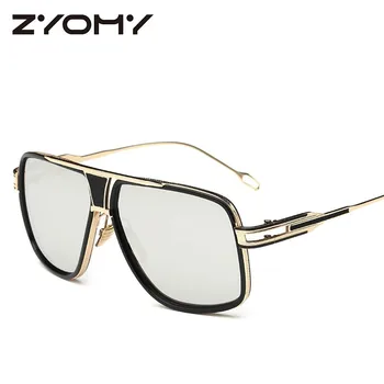 Q Retro Veľké Rámom slnečné Okuliare Značky Dizajnér UV400 Gafas Jazdy Okuliare Oculos De Sol Vintage