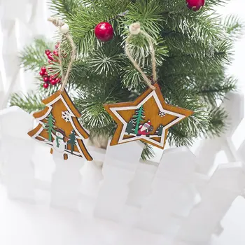 2019 Vianočné photo frame Vianočné tvorivé photo frame prívesok Vianočný strom dekorácie prívesok fotoalbum box Christma