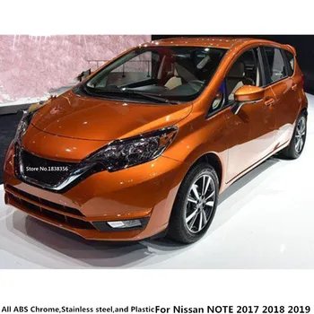Pre Nissan POZNÁMKA 2017 2018 2019 2020 Auto Predné Klimatizácia Zásuvky Prieduch Styling Obloha Kryt Rámu Lampa 2 ks Trim
