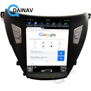 Vertikálne obrazovke Auto Multimediálne Dvd Prehrávač Hyundai Elantra 2012 2013 2016 Rádio GPS Navigácie DVD Prehrávač