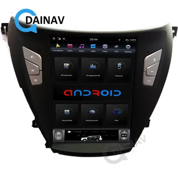 Vertikálne obrazovke Auto Multimediálne Dvd Prehrávač Hyundai Elantra 2012 2013 2016 Rádio GPS Navigácie DVD Prehrávač