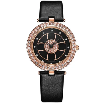 Šťastie Hodinky Ženy Móda Quartz Drahokamu Dial Žien Pásy luxusné dizajnér ženy hodinky