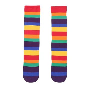 Nové Jarné, Jesenné Dieťa Teplé Ponožky Baby Girl Zodpovedajúce Farbám Dúhy Farba Trubice Ponožky Módne Detské Ponožky