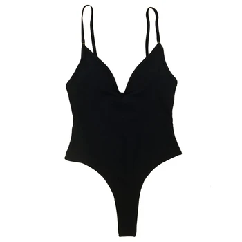 AA Ženy Sexy Plavky 2020 Lete tvaru bez Rukávov jednodielne Plavky Bikiny jednofarebné Dámske plážové oblečenie Celých Plaviek