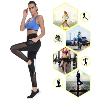 Ženy Orgán Shapers Cvičenie Oka Legíny s Vreckami pre Ženy, Vysoký Pás na Členok-Dĺžka Gym Fitness Nohavice Beží Nohavice 2020