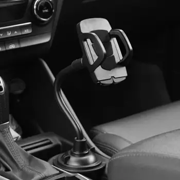 1 Ks 360° Rotácia Telefón Držiak na Telefón Postaviť Nové Auto Pohár Držiak Podpora pre Automatické Kolísky Vozidla, Univerzálny ABS