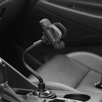 1 Ks 360° Rotácia Telefón Držiak na Telefón Postaviť Nové Auto Pohár Držiak Podpora pre Automatické Kolísky Vozidla, Univerzálny ABS