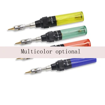 Multi Color Voliteľné Pero Typ Plynová Spájkovačka Prenosné Pero Typ Plynová Spájkovačka Multi Funkcia Plynová Spájkovačka