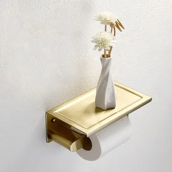 Zlatým najvyššej kvality kúpeľňa toaletného papiera držiak 200*120*80 mm Kúpeľňa Hardvér Príslušenstvo