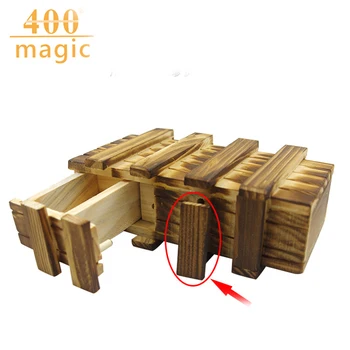 Veľká veľkosť drevené starožitné drahých poklady, box rozvíjať mozog inteligencie magické hračky