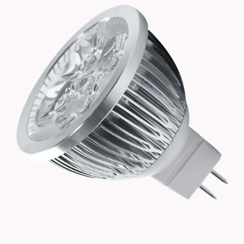 4W Stmievateľné LED Žiarovka MR16/3200K Teplá Biela LED Reflektor/50 Watt Ekvivalent Bi Pin GU5.3 Base/330 Lumen 60 Stupňov Uhol Lúča pre