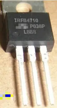 Originálne Nové IRFB4710 IRFB4710PBF 75A 100V TO-220 VÝKON MOSFET x 50PCS Konektor