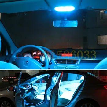 Doprava zadarmo 8ks auto-styling LED Svetlá Auta Styling Hi-Q Interiér Balík Kit Pre Nissan Qashqai J10 JJ10 2006-2013