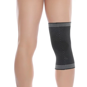 Nové tkanie proces anti-slip koleno podložky vysoko elastická integrovaného modelovania bandáž na koleno pre basketbal, beh turistika športové bezpečnosť