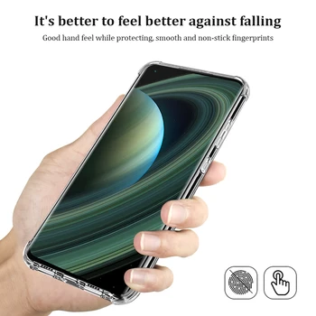 Pre Xiao POCO X3 NFC Mi 10 Ultra Prípade Transparentné Mäkké Silikónové Bumper Kryt Telefónu Pre POCO X3 NFC Mi 10 Ultra Capa Coque