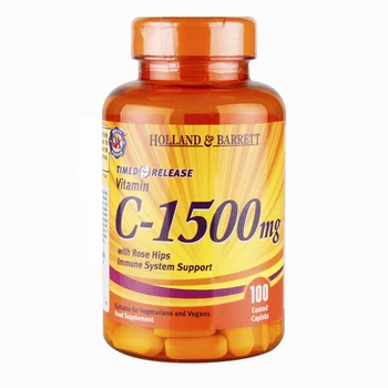 Doprava zadarmo Vitamín C-1500 mg 100 ks S Rose Hips Podporu Imunitného Systému