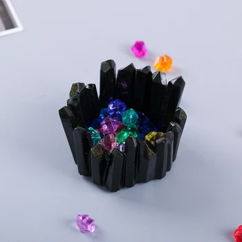 Crystal Epoxidové Úložný Box Živice Forma svietnik Silikónové Formy DIY Remesiel Ornament, Takže Nástroj