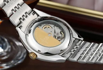 40 mm Sangdo Luxusné hodinky Automatické Self-Vietor pohyb Vysokej kvality Podnikateľského sledujte Auto Dátum Roman dial pánske hodinky 65A