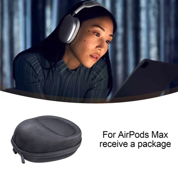Prenosné Cestovné Pevný Úložný Vak Ochranné puzdro Účtovná obal Kufor pre Airpods Max Bezdrôtový Headset