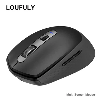 Bezdrôtová Multi-obrazovky Myši Nabíjateľná Myší Stlmiť Multi-prístroj Prepínača Fiow Kópiu 2.4 G Myši WirelessFor Laptop, POČÍTAČ,