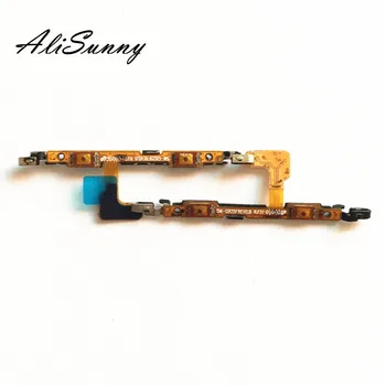 AliSunny 5 ks Objem Flex Kábel pre SamSung Galaxy S6 Okraji G925F Hlasitosti Tlačidlo na Strane Opravy Dielov