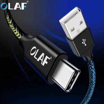 OLAF USB Typu C Kábel pre Huawei P20 Pro lite Mate 20 USB C Rýchle Nabíjanie pre Samsung Galaxy S9 S8 Plus USB nabíjací Kábel Kábel