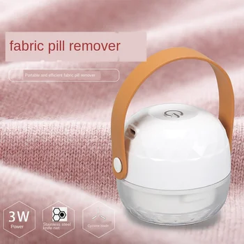 Nové Nabíjateľná depilačný Prístroj Oblečenie Holenie Pompom Zariadenia pre Domácnosť na Čistenie Brusher Biela Prenosné Valec nepúšťa vlákna LD575