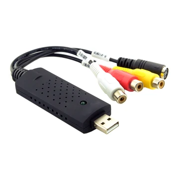 CY USB 2.0 Audio Video SPP TV, DVD, VHS, S-Video Capture 4 Kanálový Adaptér DVR Sureveillance Systém