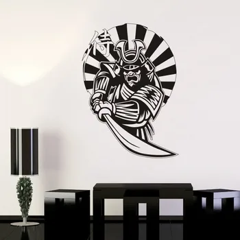 Kendo Stenu, Nálepky Japonský Ninja Plagát Vinyl Umenie Stenu Domáce Dekorácie Interiéru Nástenná Maľba Kendo Samuraj Sushi Odtlačkový