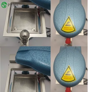 Zubné Vákuové Bývalý Tvarovania a Formovania Stroj Tepla Ocele Loptu Lab Zariadenia Dodávky Laminovanie Stroj stomatologické zariadenie
