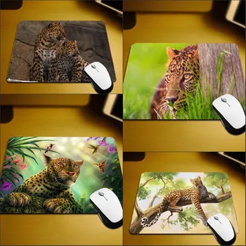ZSUXTC Krásne Zvieratá Catamount Leopard, Jaguár Mousepad na Pc, Notebooku, Klávesnice, Počítačové Hry Hráč Herné Myši, Podložky