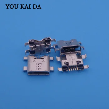 5 ks nové nabíjací port zásuvka konektor Mini dock konektor micro usb pre LENOVO A8-50 A5500H A5500 8