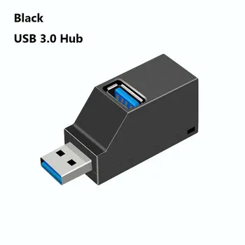 Mini 3 Porty USB 3.0 Hub, Vysoká Rýchlosť Prenosu Dát Splitter Box, Adaptér Pre PC Prenosný počítač MacBook Air Pro