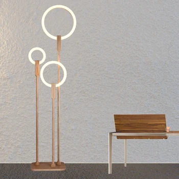 Nordic Novosti návrhu Svietidlá LED tvorivé Akryl osvetlenie spálne podlahové lampa obývacia izba svetlá post-Modernou stojacie lampy