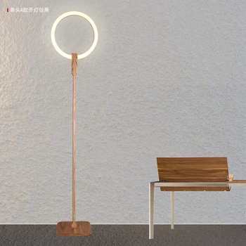 Nordic Novosti návrhu Svietidlá LED tvorivé Akryl osvetlenie spálne podlahové lampa obývacia izba svetlá post-Modernou stojacie lampy